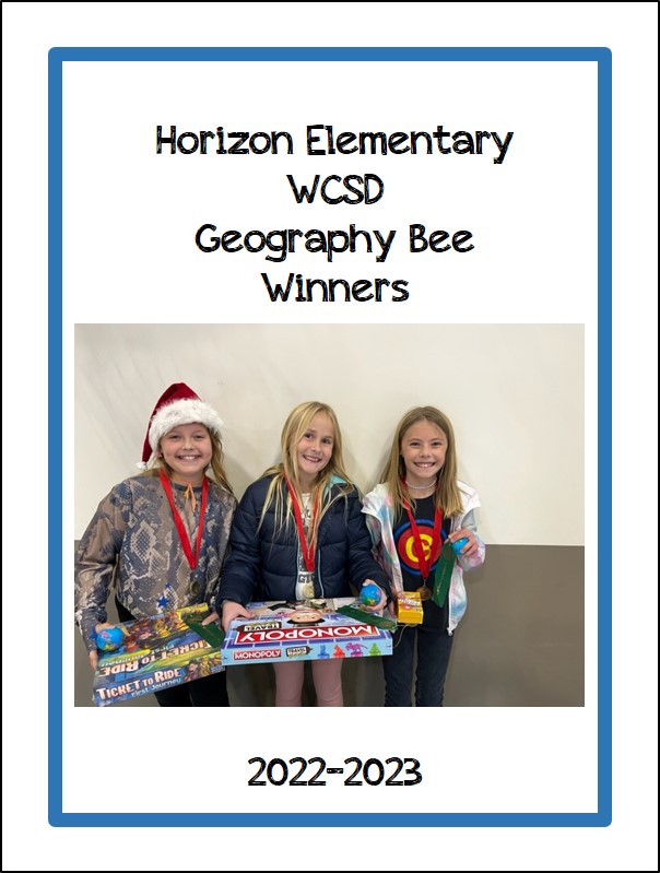 22-23 Geography Bee Winners poster